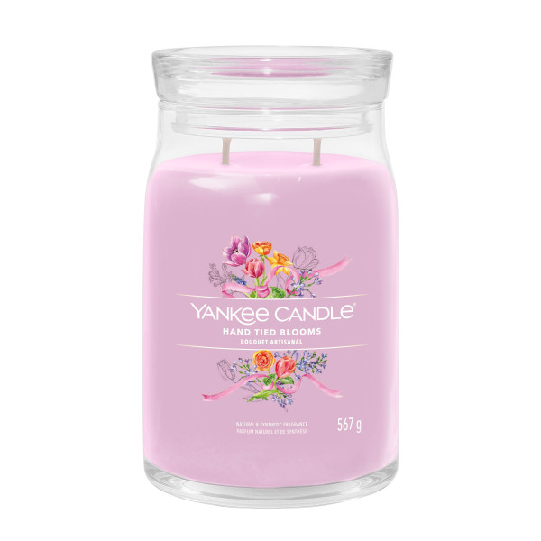 Hand Tied Blooms Signature Large Jar 567g 2-Docht