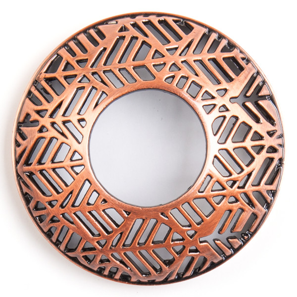 Copper Leaves Candle-Lid