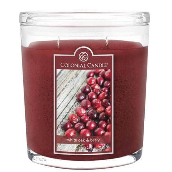 Colonial Candle - White Oak & Berry 623g