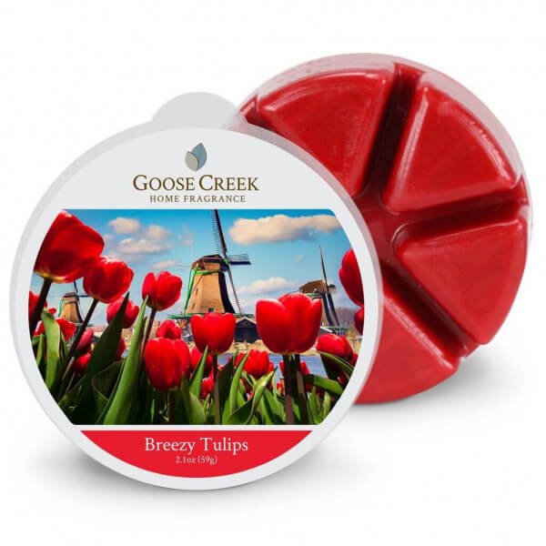 Goose Creek Candle Breezy Tulips Wachsmelt 59g