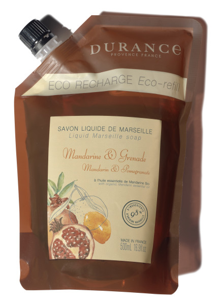 Mandarine & Granatapfel Marseiller Flüssigseife Nachfüller 500ml