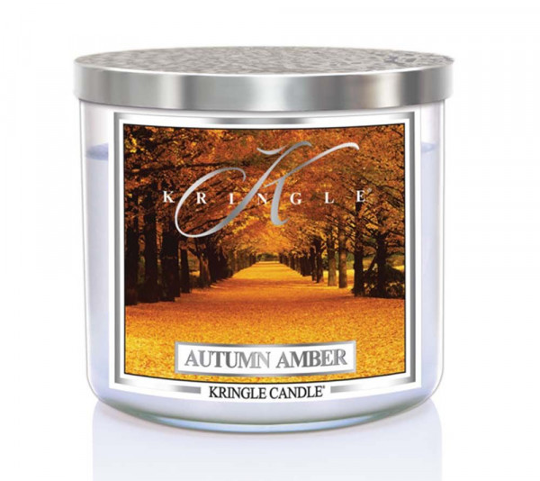 Autumn Amber 411g Tumbler 3-Docht