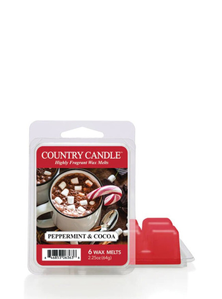 Peppermint & Cocoa Wax Melts 64g