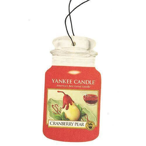  Cranberry Pear Car Jar Single