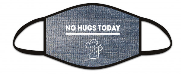 Mund-Nasen-Maske - No hugs today