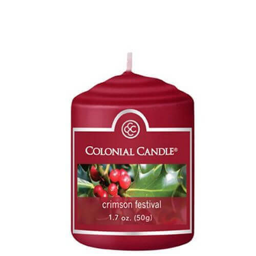 Colonial Candle Crimson Festival 50g