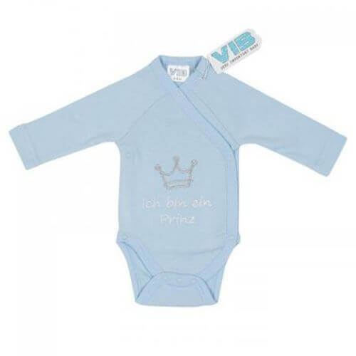 Baby Body Ich bin ein Prinz (Blau)