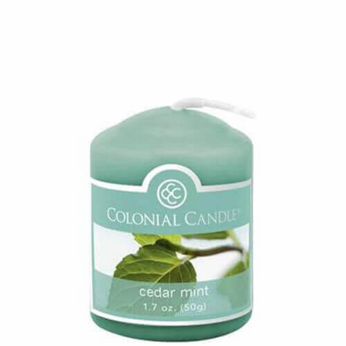 Colonial Candle Cedar Mint Votivkerze 50g