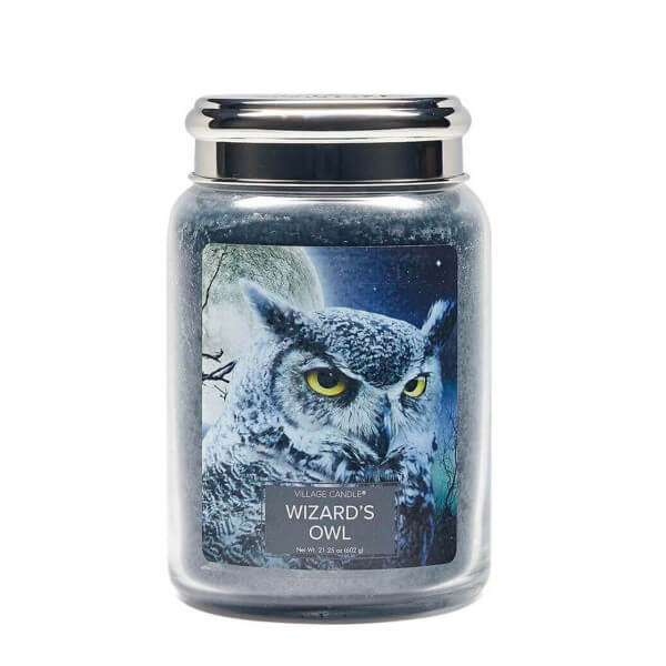 Wizard's Owl (Fantasy Jar) 602g (Chrome)