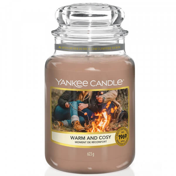 Warm and Cozy 623g großes Glas von Yankee Candle