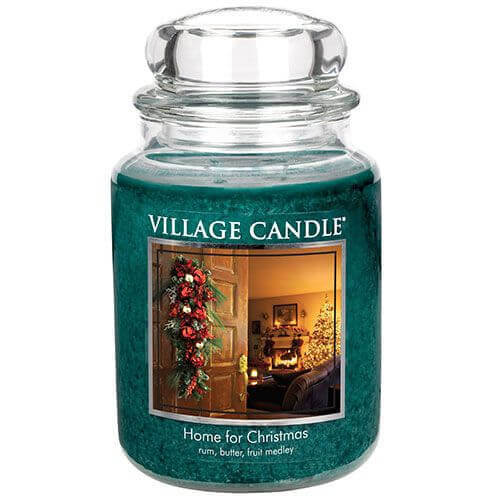 Village Candle Home for Christmas 645g