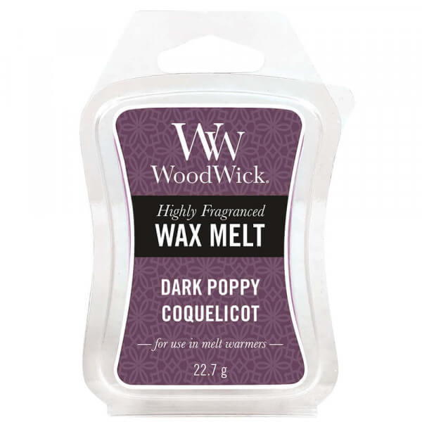 Dark Poppy Wax Melt 22,7g von Woodwick