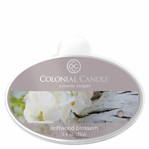 Colonial Candle Driftwood Blossom Simmer Snaps 70g