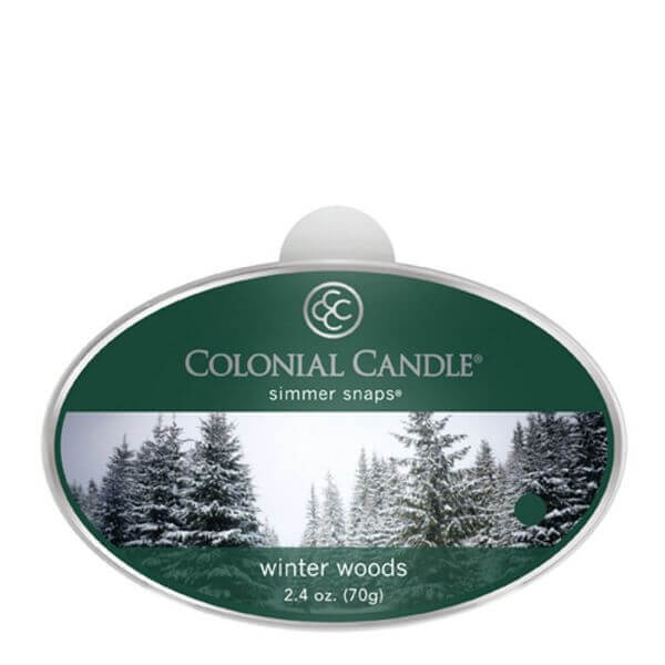 Colonial Candle Winter Woods Simmer Snaps 70g