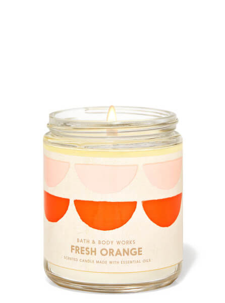 1-Docht Kerze - Fresh Orange - 198g