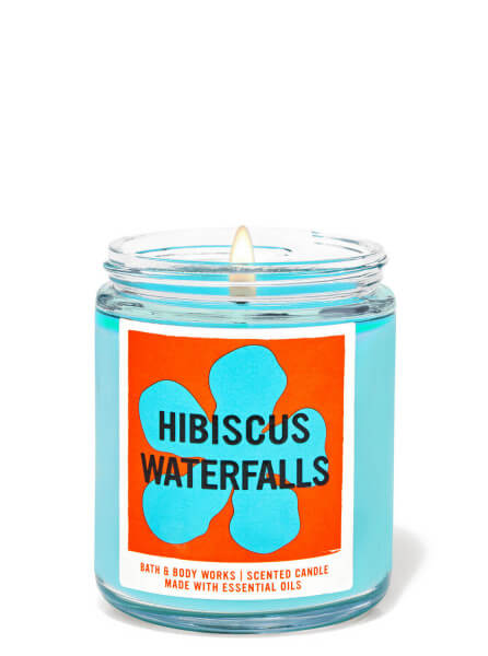 1-Docht Kerze - Hibiscus Waterfalls - 198g
