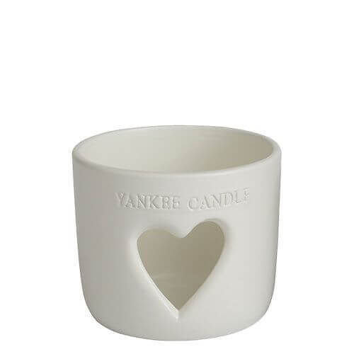 Yankee Candle Stonehenge Heart Sleeve Weiß