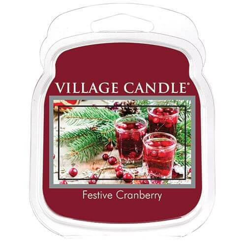 Village Candle Festive Cranberry 62g