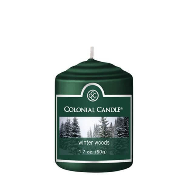 Colonial Candle Winter Woods 50g Votivkerze 