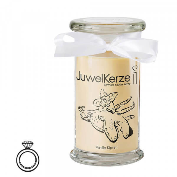 JuwelKerze Vanille-Kipferl 380g