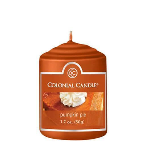 Colonial Candle Pumpkin Pie 50g Votivkerze