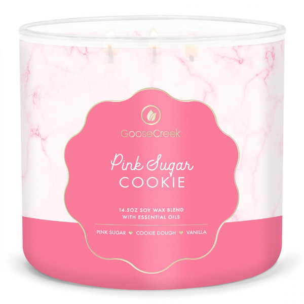 Pink Sugar Cookie 411g (3-Docht)