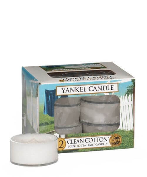 Yankee Candle Teelichte Clean Cotton