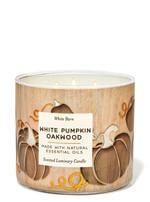 White Pumpkin & Oakwood - 411g - 3-Docht Kerze