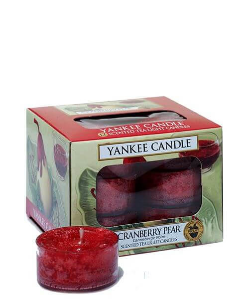 Yankee Candle Teelichte Cranberry Pear 12St