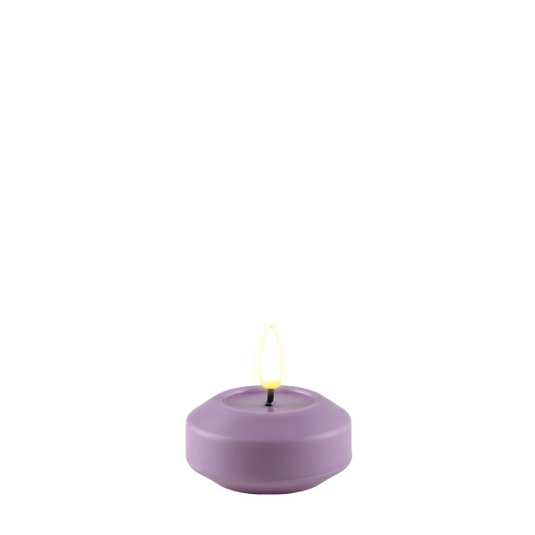 Schwimmendes Maxi Teelicht LED Lavendel