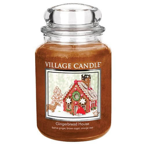Village Candle Gingebread House 645g