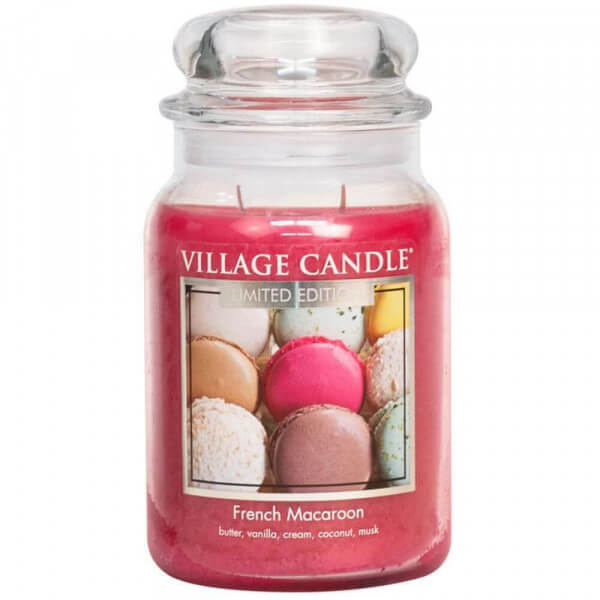 French Macaroon 626g Village Candle