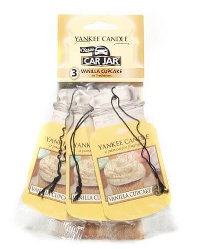 Yankee Candle - Car Jar Vanilla Cupcake 3er Bonuspack