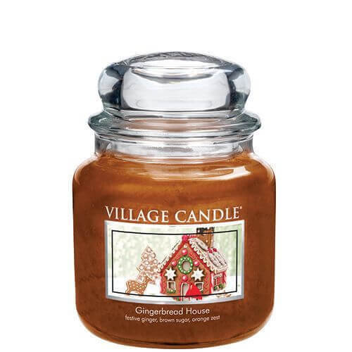 Village Candle Gingebread House 453g