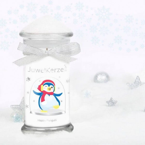 Happy Penguin (Ohrringe) 380g von JuwelKerze