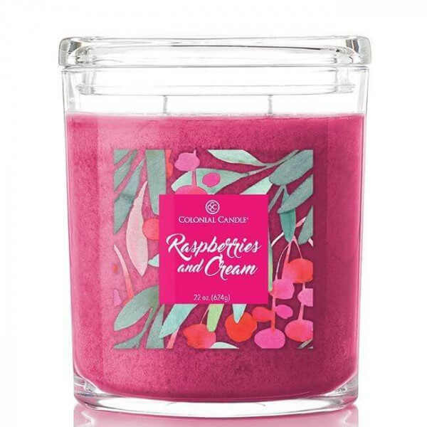 Colonial Candle - Raspberries And Cream 623g