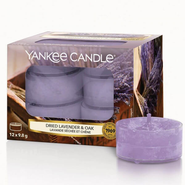 Dried Lavender & Oak 12 Stck von Yankee Candle 