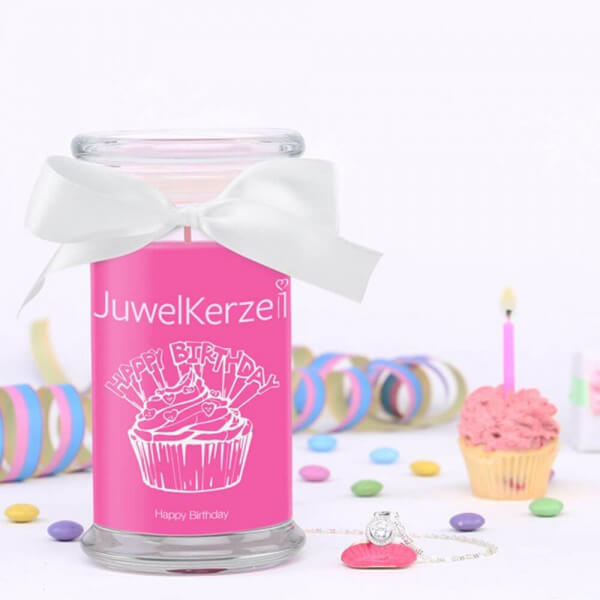 JuwelKerze Happy Birthday 380g