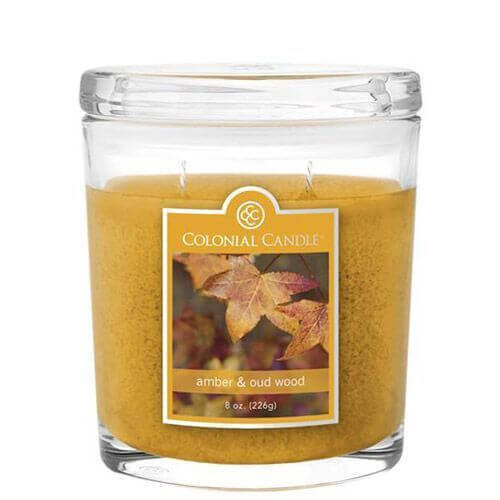 Colonial Candle Amber & Oud Wood 226g