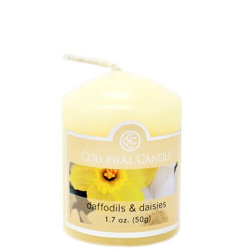Colonial Candle - Daffodils & Daisies 50g Votivkerze