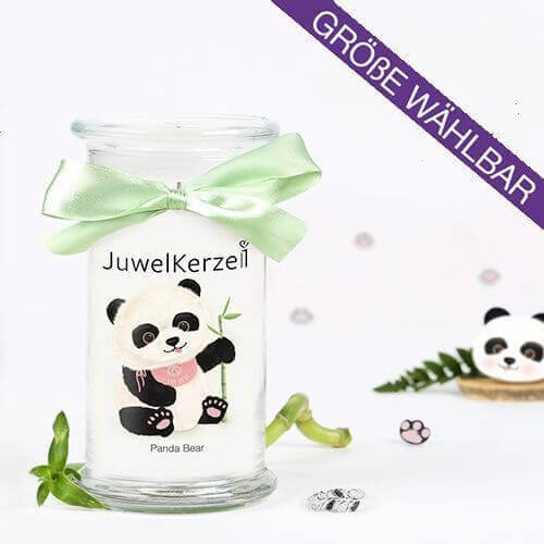 JuwelKerze Panda Bear (Ring) 380g