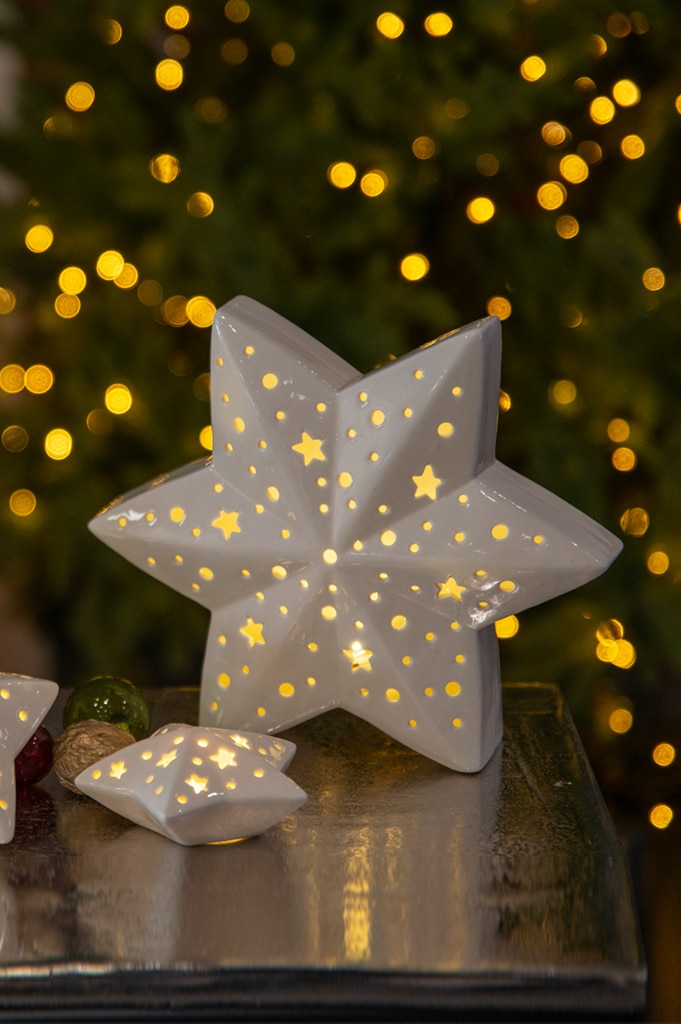 Stern Lazio 12,5cm LED cremeweiß von Tiziano bestellen! | Candle-Dream