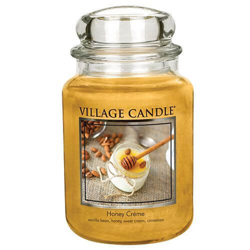 Village Candle Honey Creme 645g