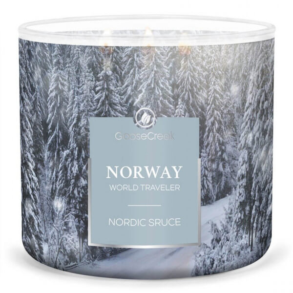Nordic Spruce "Norway" 411g (3-Docht)
