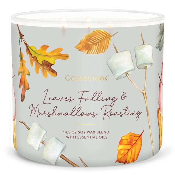 Leaves Falling & Marshmallows Roasting 411g (3-Docht)