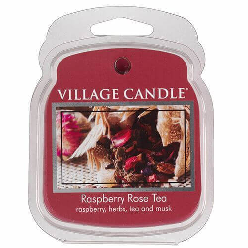 Village Candle Raspberry Rose Tea 62g