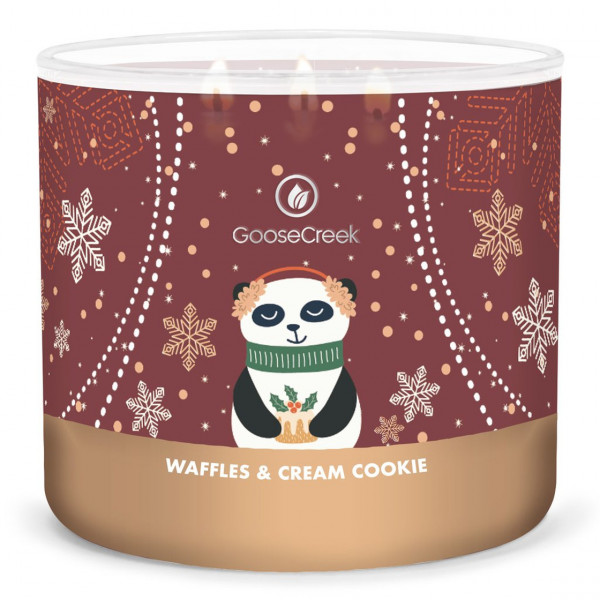 Waffles & Cream Cookie 411g (3-Docht)