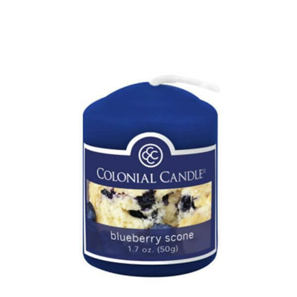 Colonial Candle Blueberry Scone Votivkerze 50g