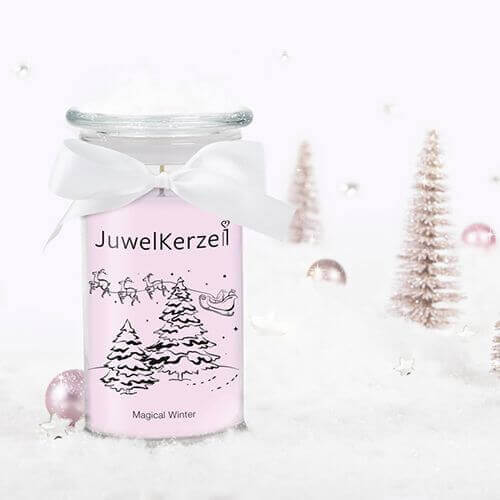 Magical Winter - Halskette 380g von JuwelKerze 