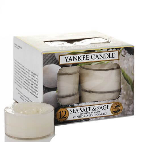 Yankee Candle Sea Salt & Sage 12 St Teelichte
